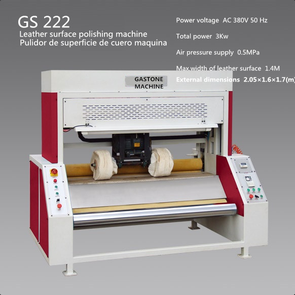 leather surface polishing machine, pulidor de superficie de cuero maquina